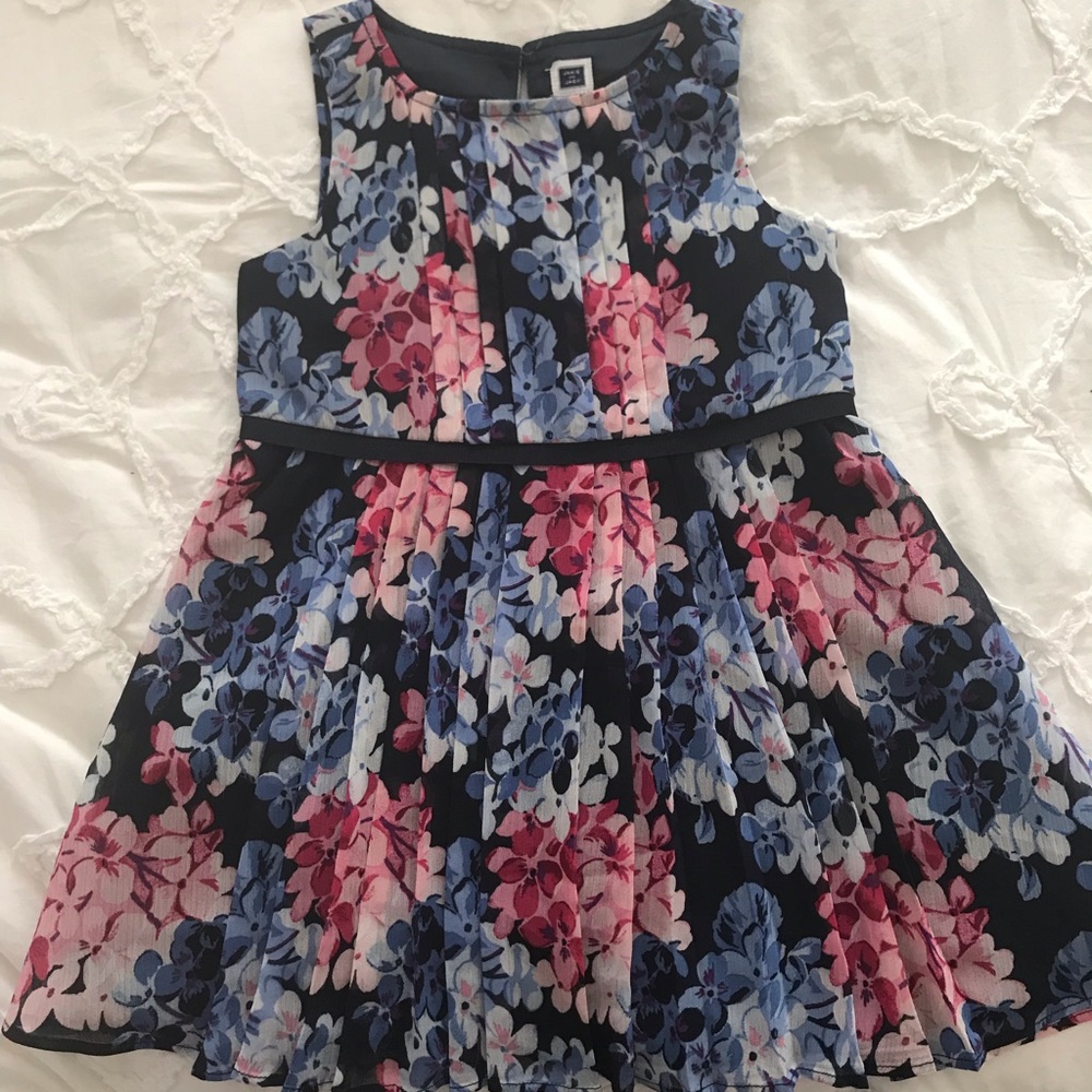 Janie and Jack sleeveless pleated 18-24m dress!